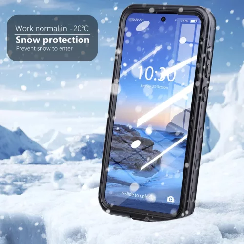 ShellBox - Vízálló IP68 Tok - Samsung Galaxy A36 5G - Fekete tok-5949419277755 6 kép
