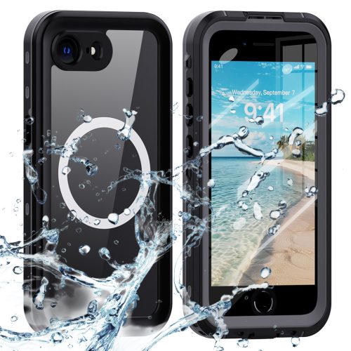 iPhone 16e - ShellBox - Vízálló IP68 tok - Fekete-5949419277731 7 kép