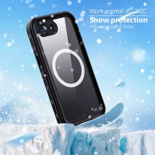 iPhone 16e - ShellBox - Vízálló IP68 tok - Fekete-5949419277731 6 kép