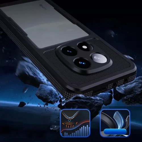 ShellBox - Vízálló IP68 Tok - Xiaomi Redmi Note 14 Pro 5G / Poco X7-5949419277724 6 kép