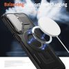Techsuit - CamVault MagSafe - Samsung Galaxy A14 4G / A14 5G - Fekete -5949419277946 4 kép