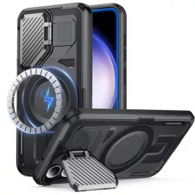  Techsuit - CamVault MagSafe - Samsung Galaxy S23 FE - Fekete tok-5949419277939 1 kép