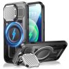  Techsuit - CamVault MagSafe - iPhone 12 / iPhone 12 Pro - Fekete tok-5949419277885 1 kép