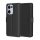  Techsuit - Bőrtok - Oppo Reno13 - Fekete tok-5949419278370 1 kép