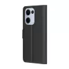  Techsuit - Bőrtok - Oppo Reno13 - Fekete tok-5949419278370 5 kép