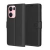  Techsuit - Bőr Tok - Oppo Reno13 Pro - Fekete tok-5949419278356 7 kép