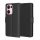  Techsuit - Bőr Tok - Oppo Reno13 Pro - Fekete tok-5949419278356 7 kép