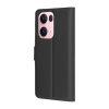  Techsuit - Bőr Tok - Oppo Reno13 Pro - Fekete tok-5949419278356 4 kép