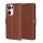  Techsuit - Bőr Tok - Oppo Reno13 Pro - Barna tok-5949419278349 7 kép
