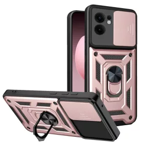    Techsuit - CamShield sorozat - Oppo Reno13 F 4G / Reno13 F 5G / Reno13 FS 5G - Rózsaarany tok