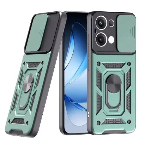 Techsuit - CamShield Sorozat - Oppo Reno13 - Zöld tok-5949419278240 1 kép