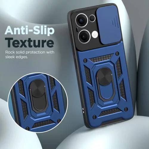  Techsuit - CamShield Sorozat - Oppo Reno13 - Zöld tok-5949419278240 5 kép