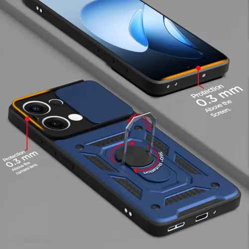  Techsuit - CamShield Sorozat - Oppo Reno13 - Zöld tok-5949419278240 8 kép