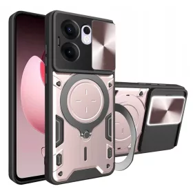    Techsuit - CamGuard Pro - Oppo Reno13 F 4G / Reno13 F 5G / Reno13 FS 5G - Rózsa Arany tok