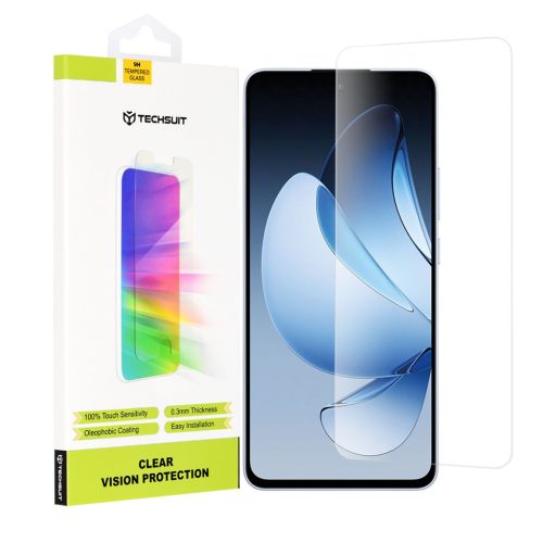  Techsuit - Tiszta Látás Üveg - Oppo Reno13 - Átlátszó üvegfól-5949419278011 1 kép