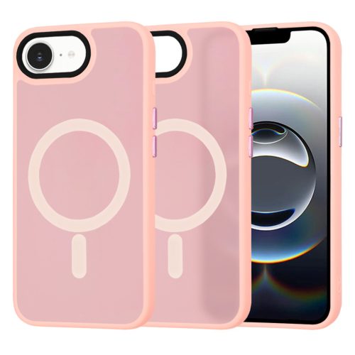  Techsuit - HaloFrost MagSafe Széria - iPhone 16e - Álomszerű Rózs-5949419281295 1 kép