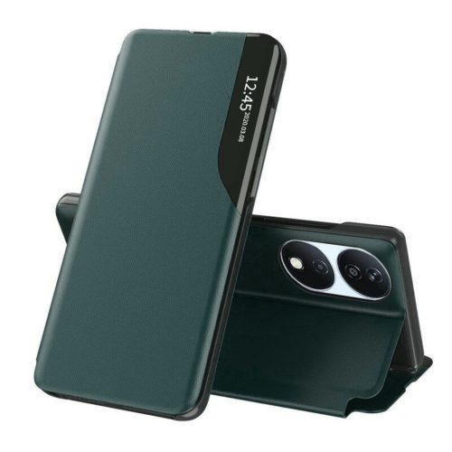  Techsuit - eFold sorozat - Samsung Galaxy S25 Edge - Sötétzöld tok-5949419281226 1 kép