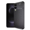  Samsung Galaxy S25 Edge Fekete Techsuit CarbonFiber tok