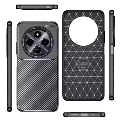 Techsuit - CarbonFiber - Samsung Galaxy S25 Edge - Fekete tok-5949419281073 2 kép