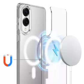  Techsuit - MagSafe Pro - Samsung Galaxy S25 Edge - Átlátszó tok-5949419280960 2 kép