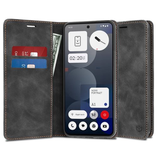  Techsuit - Kényelmes tok - Nothing Phone (3a) Pro - Fekete-5949419280670 1 kép