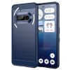  Techsuit - Szénszálas Szilikon - Semmi Telefon (3a) - Kék tok