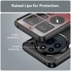  Techsuit - Karbon Szilikon - Nothing Phone (3a) Pro - Fekete tok-5949419280588 4 kép