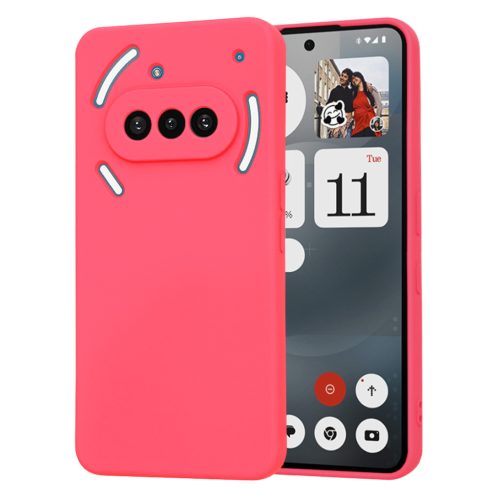  Techsuit - SoftFlex - Nothing Phone (3a) - Forró Rózsaszín tok