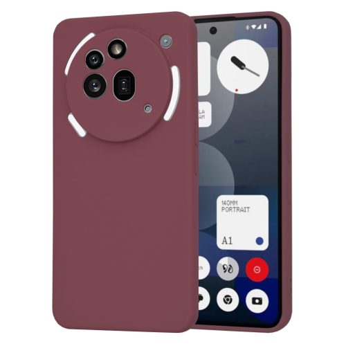  Techsuit - SoftFlex - Nothing Phone (3a) Pro - Szilvapiros tok