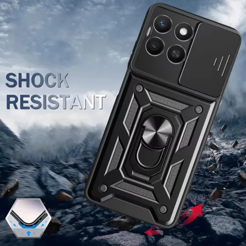  Techsuit - CamShield Sorozat - Honor X8c - Zöld tok-5949419280045 4 kép