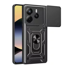    Techsuit - CamShield sorozat - Xiaomi Redmi Note 14 4G (164,84 x 78,15 x 8,16mm) - Fekete tok