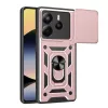  Techsuit - CamShield sorozat - Xiaomi Redmi Note 14 4G (164,84 x 78,15 x 8,16mm) - Rózsaarany tok