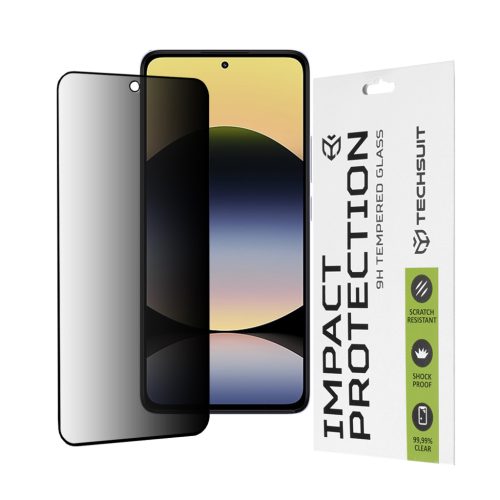  Techsuit - 111D Privacy Teljes Ragasztás - Xiaomi Redmi Note 14 4G (-5949419279483 2 kép