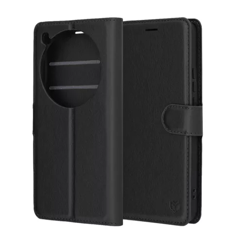  Techsuit - Bőr Tok - Xiaomi 15 Ultra - Fekete tok-5949419279414 6 kép