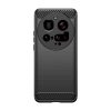  Techsuit - Karbon Szilikon - Xiaomi 15 Ultra - Fekete tok-5949419279391 1 kép