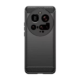  Techsuit - Karbon Szilikon - Xiaomi 15 Ultra - Fekete tok-5949419279391 2 kép