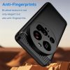  Techsuit - Karbon Szilikon - Xiaomi 15 Ultra - Fekete tok-5949419279391 2 kép