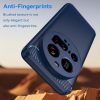  Techsuit - Karbon Szilikon - Xiaomi 15 Ultra - Kék tok-5949419279384 2 kép