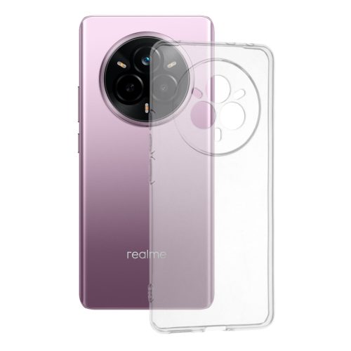  Techsuit - Átlátszó Szilikon - Realme 14 Pro - Átlátszó tok-5949419279117 5 kép