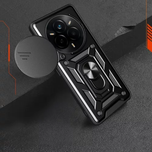 Techsuit - CamShield sorozat - Realme 14 Pro - Fekete tok-5949419279070 2 kép
