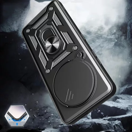 Techsuit - CamShield sorozat - Realme 14 Pro - Fekete tok-5949419279070 3 kép