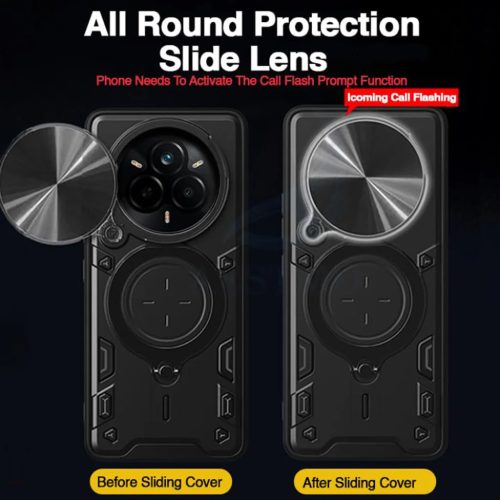  Techsuit - CamGuard Pro - Realme 14 Pro - Fekete tok-5949419278899 3 kép