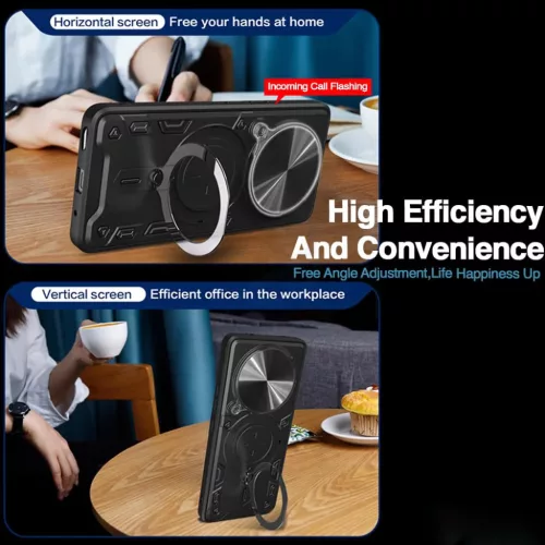  Techsuit - CamGuard Pro - Realme 14 Pro+ - Fekete tok-5949419278882 5 kép