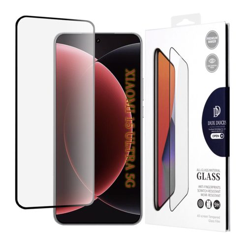  Dux Ducis - Edzett üveg - Xiaomi 15 Ultra - Fekete üvegfólia-6971824156690 6 kép