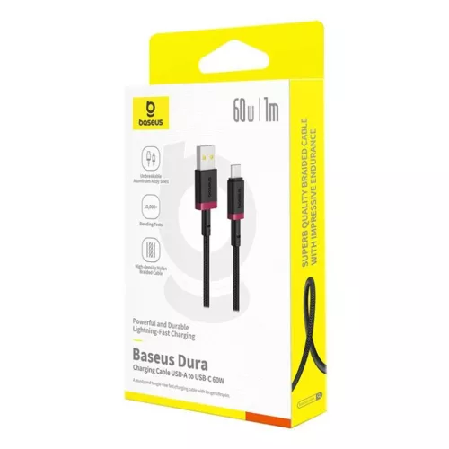 Baseus - Dura Series adatkábel (P10377802U01-01) - USB - Type-C, Gyor-6932172669911 7 kép
