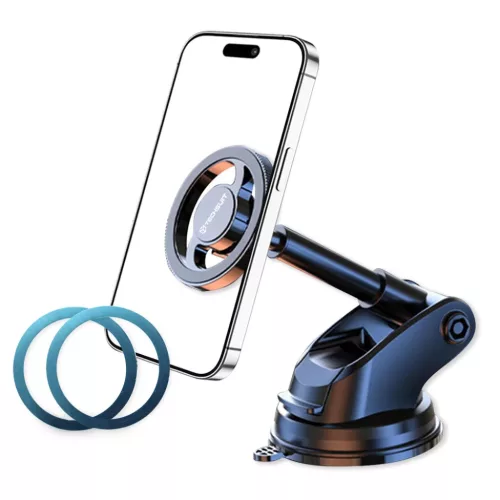  Techsuit - MagProX (S12) autós tartó - Műszerfalra, MagSafe kompat-5949419281837 3 kép