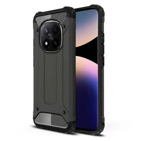    Techsuit - Hibrid páncél - Xiaomi Redmi Note 14 Pro+ 5G - Fekete tok