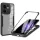  Techsuit - ColorVerse 360 Sorozat + Képernyővédő - Oppo Reno13 F 4G / Reno13 F 5G / Reno13 FS 5G - Fekete tok