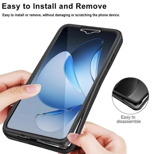  Techsuit - ColorVerse 360 Sorozat + Képernyővédő - Oppo Reno13 Pr-5949419282551 6 kép