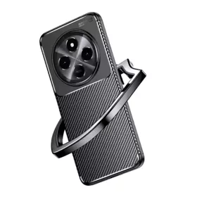  Techsuit - Szénszálas - Xiaomi Redmi Note 14 Pro 4G / Poco F7 - Fek-5949419282537 2 kép